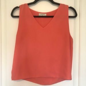 Babaton Murphy Blouse Coral size small